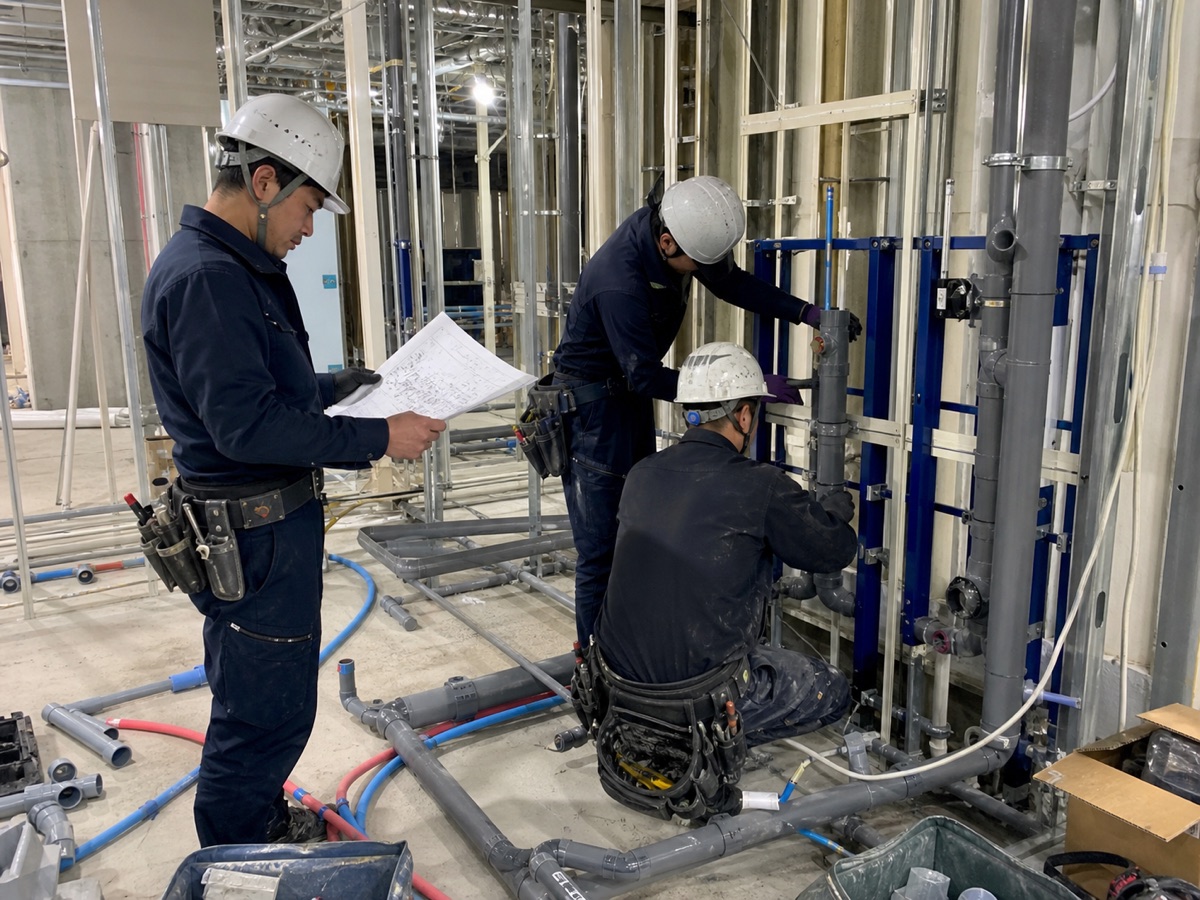 商業施設 衛生設備工事