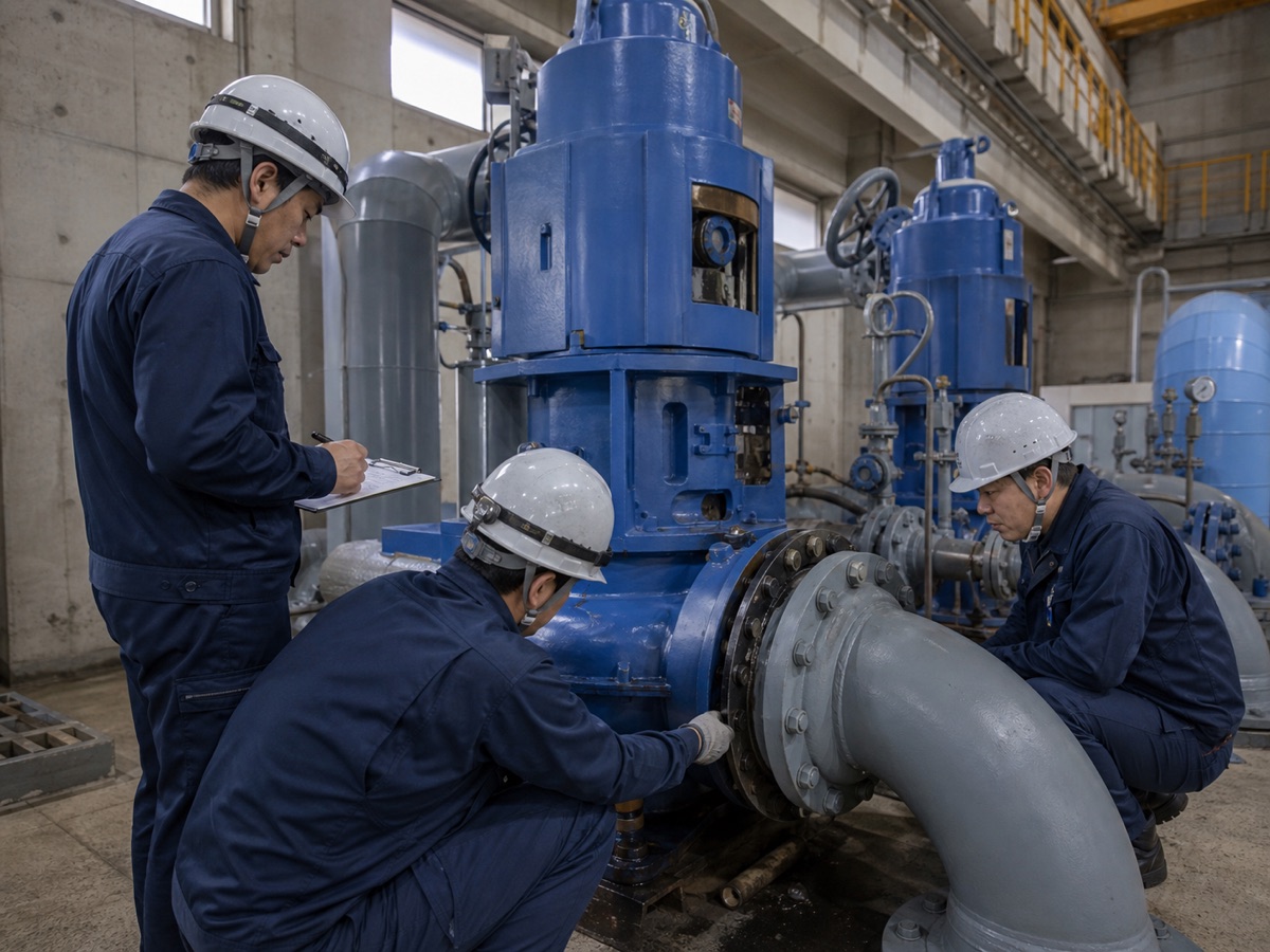 排水ポンプ場 機械設備工事