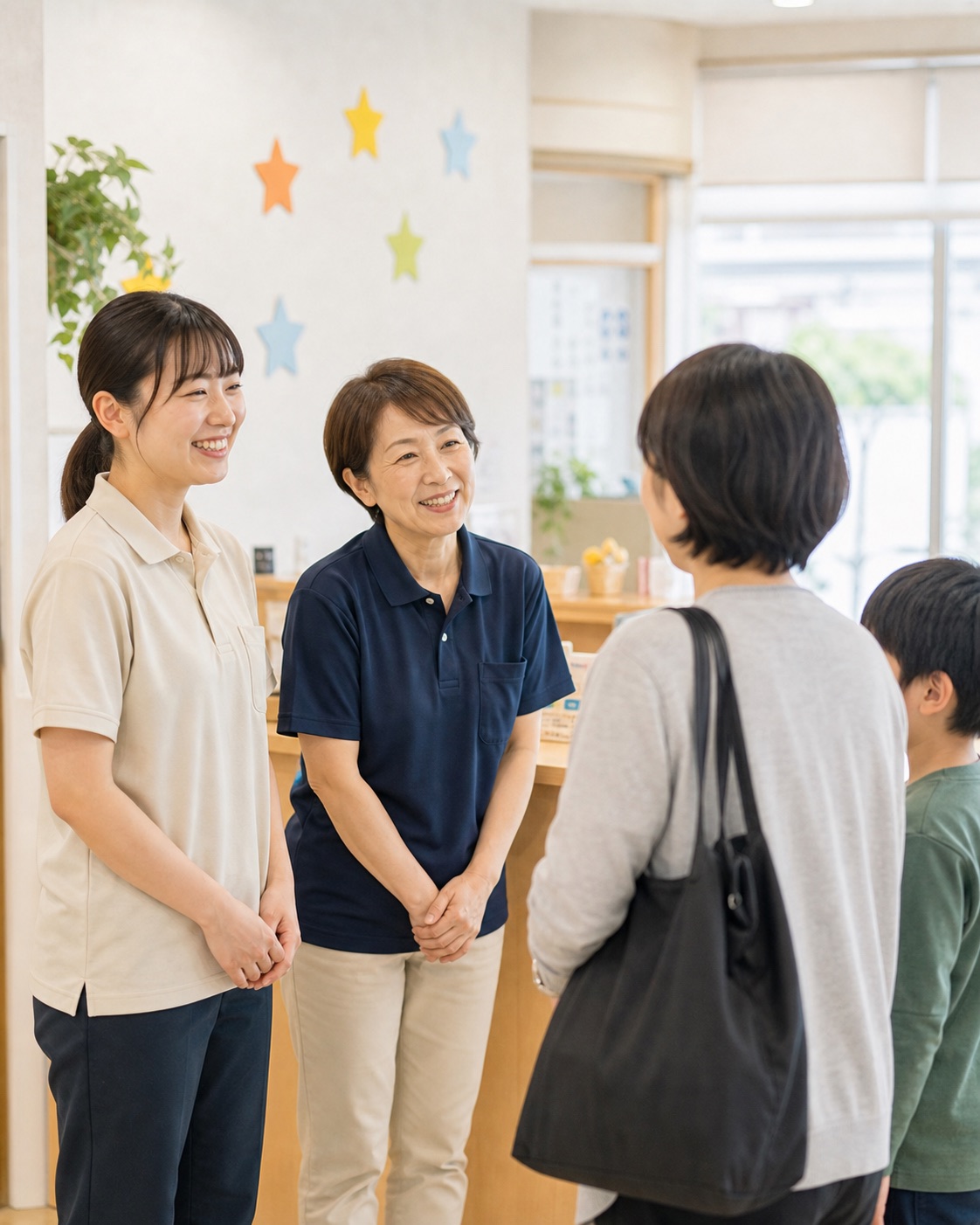あたたかい雰囲気のひだまりの職員たち