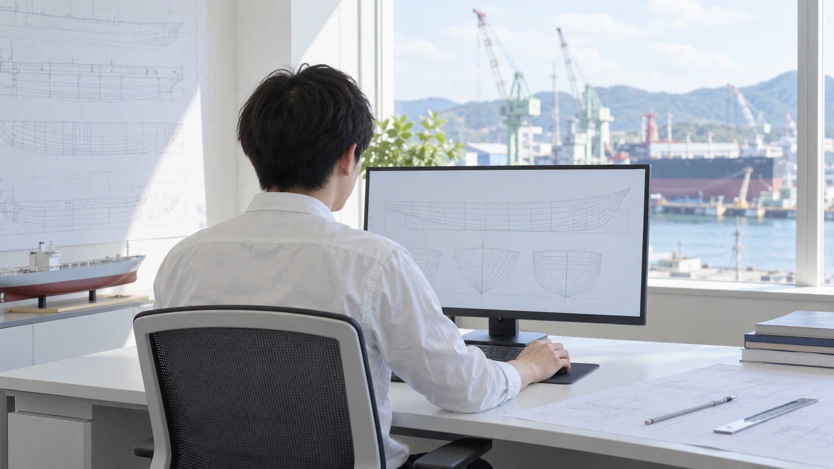 船殻設計の現場