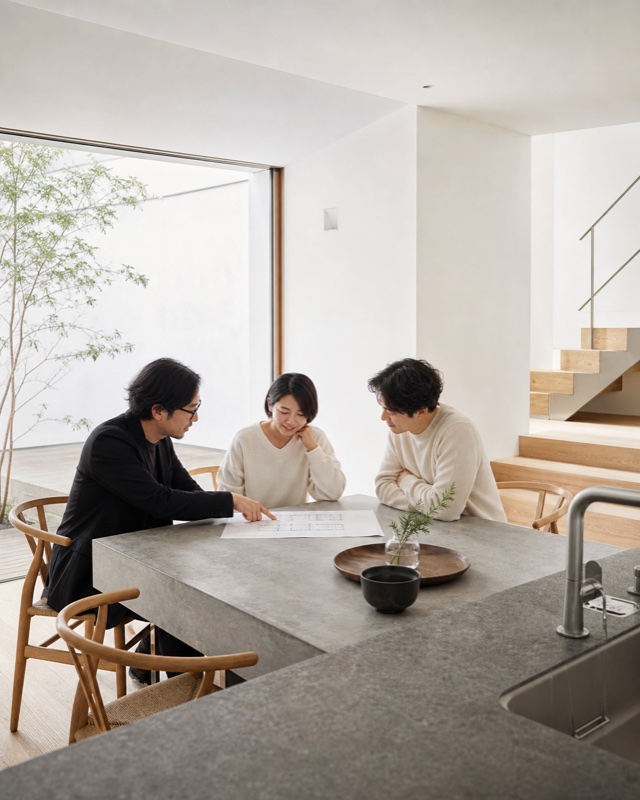 住宅内での初回相談