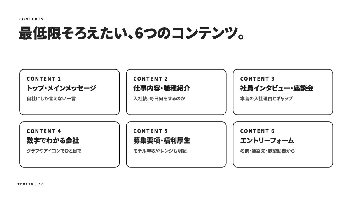 応募が集まる採用サイトの作り方の中身(3)